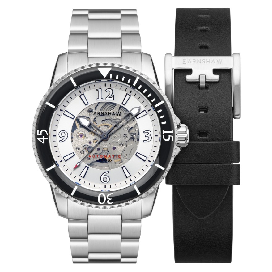 Thomas Earnshaw 43mm Men's Automatic Watch ADMIRAL LIMITED EDITION ES-8129-44 - Click Image to Close